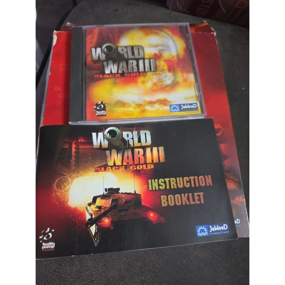 World War III: Black Gold (PC, 2001) Big Box Brand New Sealed